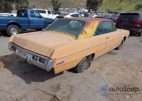 1971 Dodge Avenger z USA, uszkodzony, nr VIN 1H23C1R241910